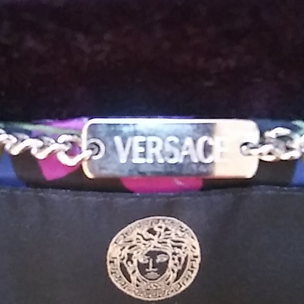GIANNI VERSACE vintage suede jacket. - Picture 10 of 11